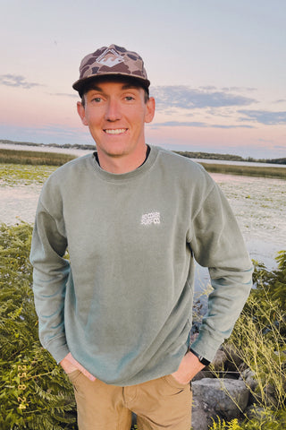Swell Embroidered Crewneck